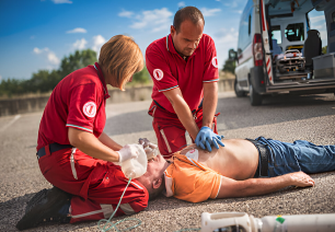 Red Cross CPR C and AED